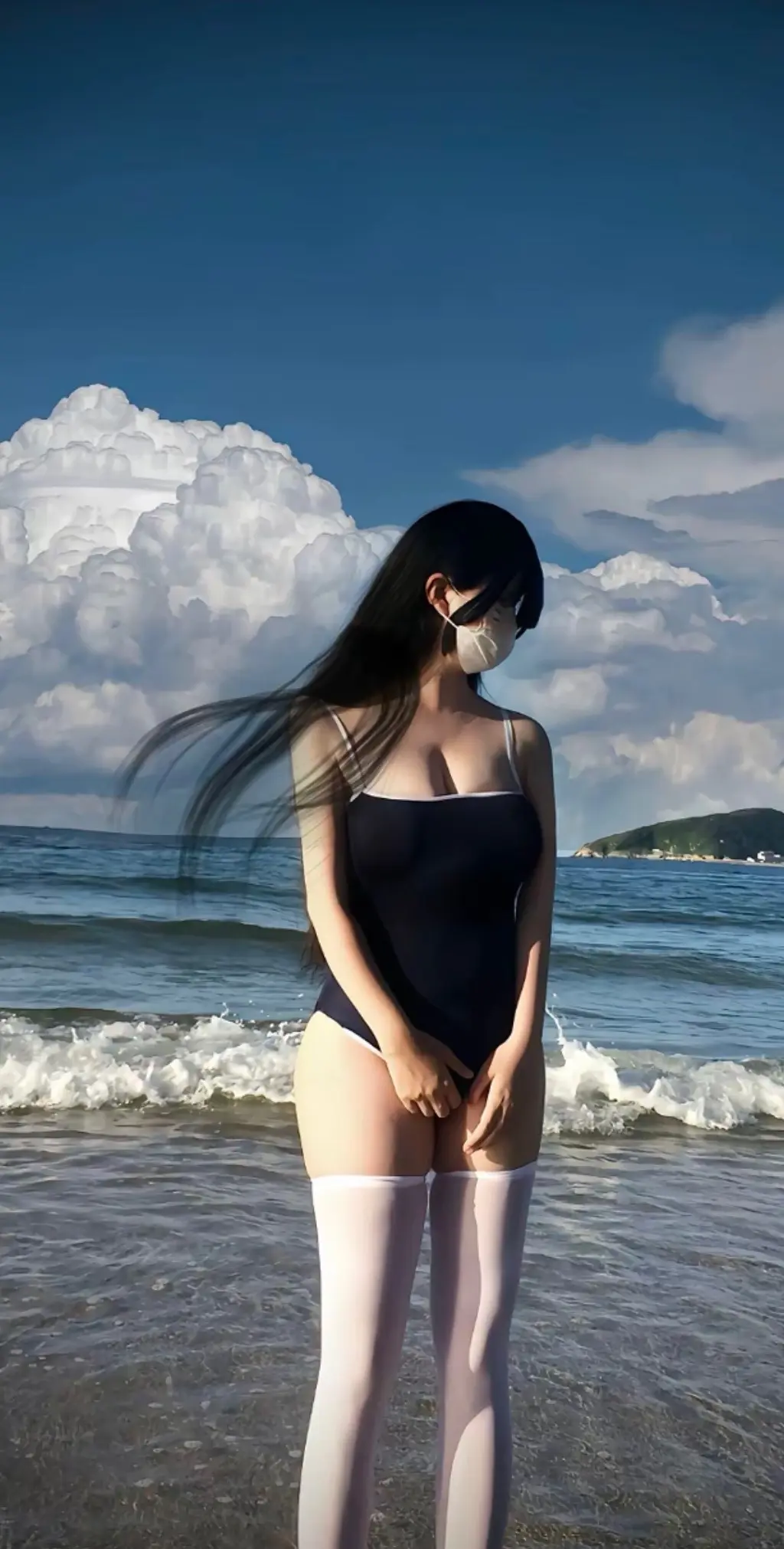 海边穿搭无不良引导