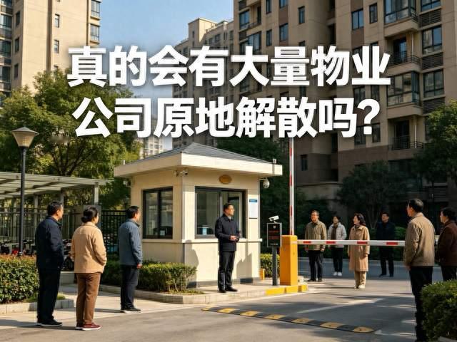 真的会有大量物业公司原地解散吗？