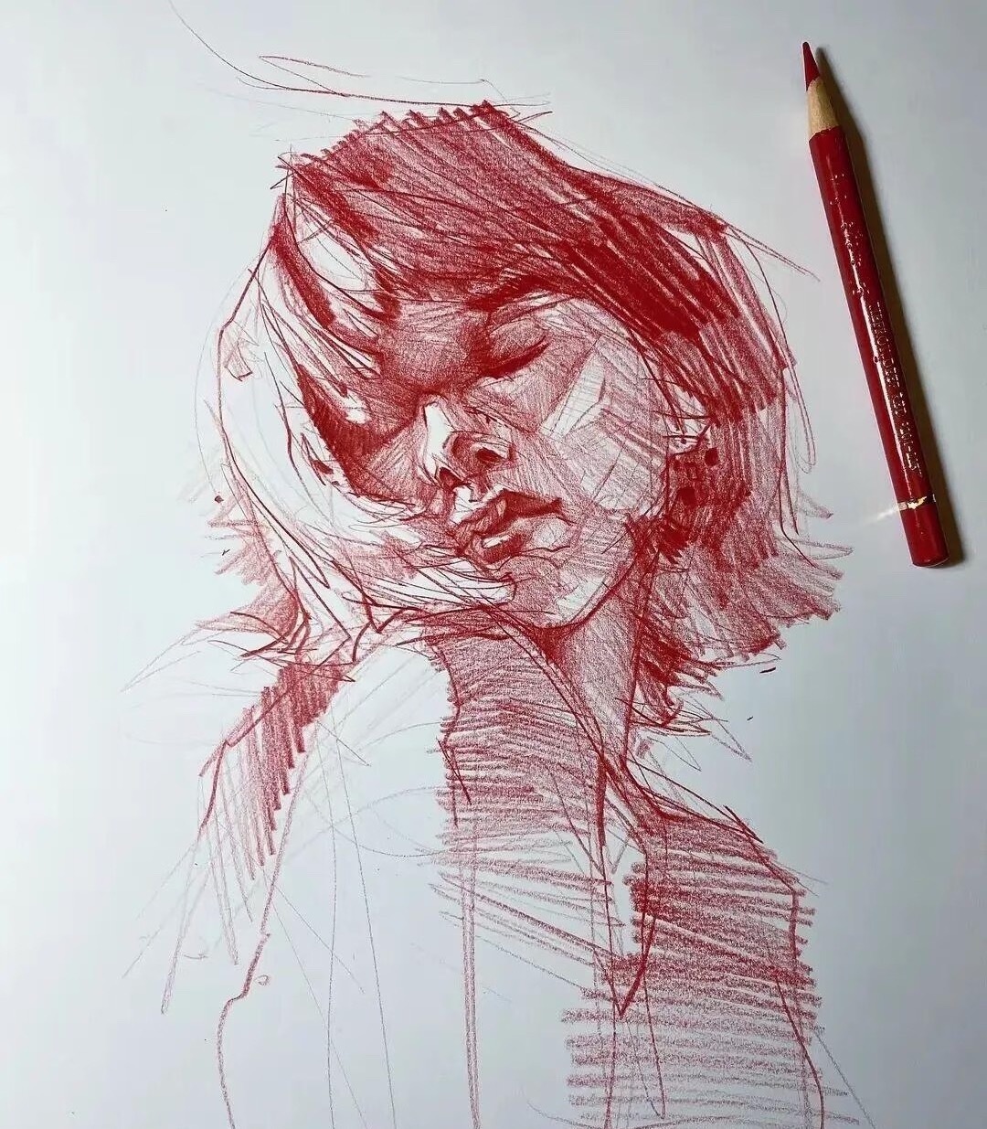 突然意识到美术生好牛随手就能把普通风景画成治愈画面，坐一下午不动弹只为调好一块色
