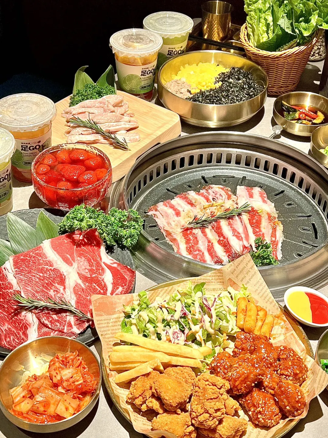 近期在青岛吃到的最满意的一顿韩料。。。。