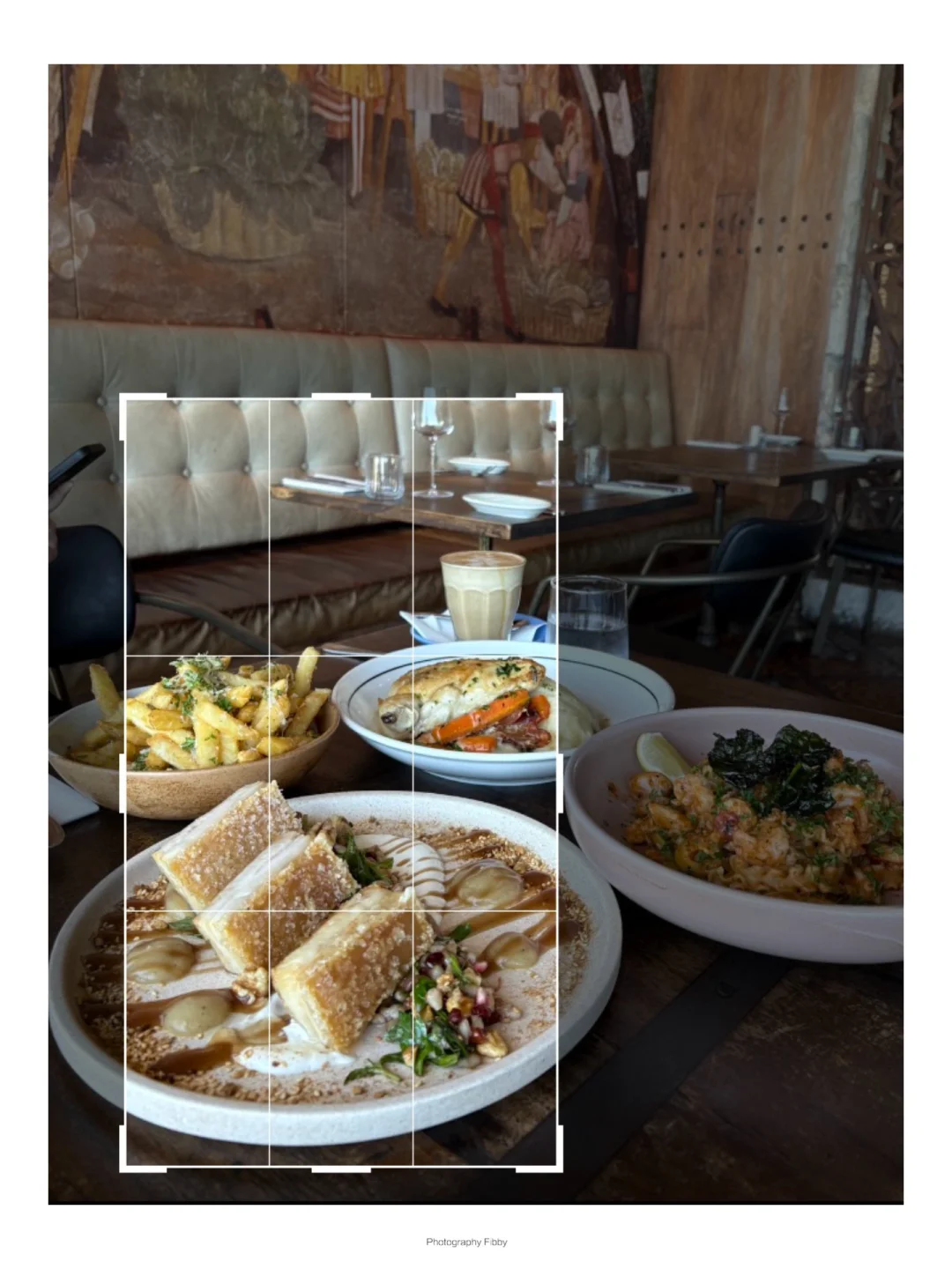 这样构图太绝啦❗️秒变高级复古氛围感海报❗️