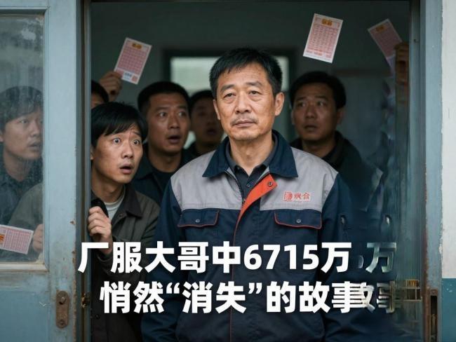 中了1500万，连奖金都不要直接跑路？打工人集体破防了！


1500万彩票砸中