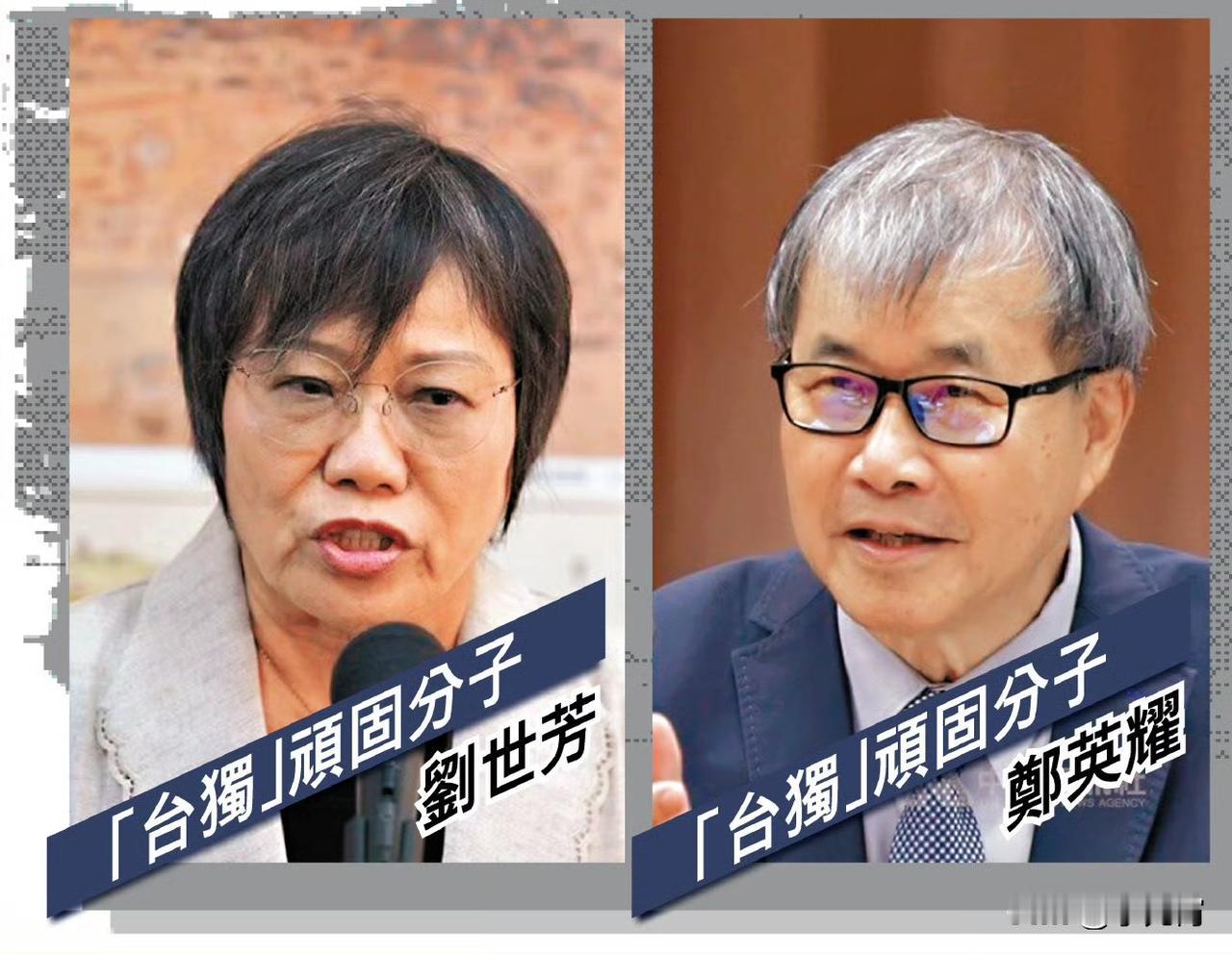 赖岳谦:我觉得把刘世芳郑英耀等人列入台独分子清单  ，这才是第一步而已，他们的后