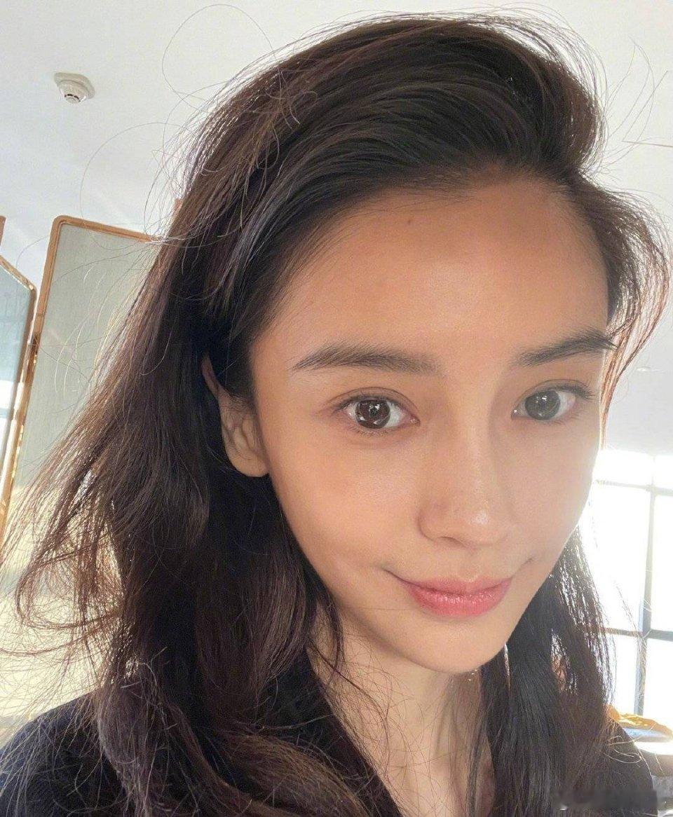 Angelababy直播素颜状态｜angelababy Angelababy的美