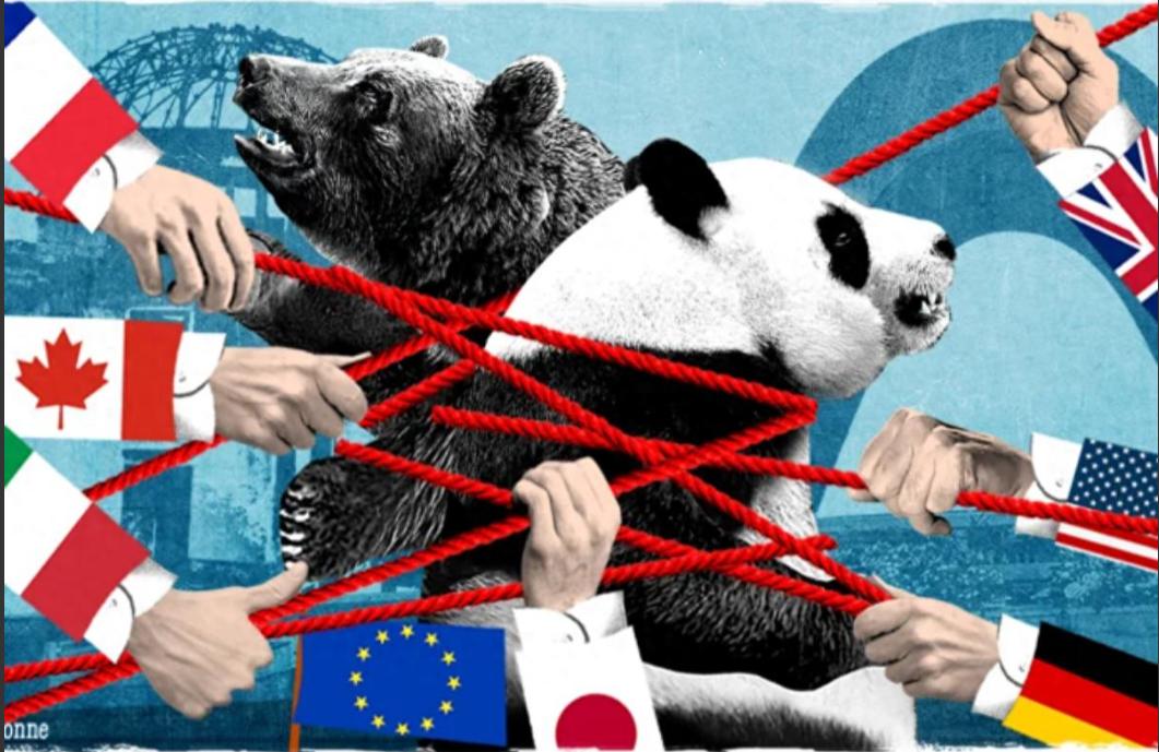 欧盟终于撕下了遮羞布。不是对俄动真格，而是集体对准中国，现在不是中国退不退的问题
