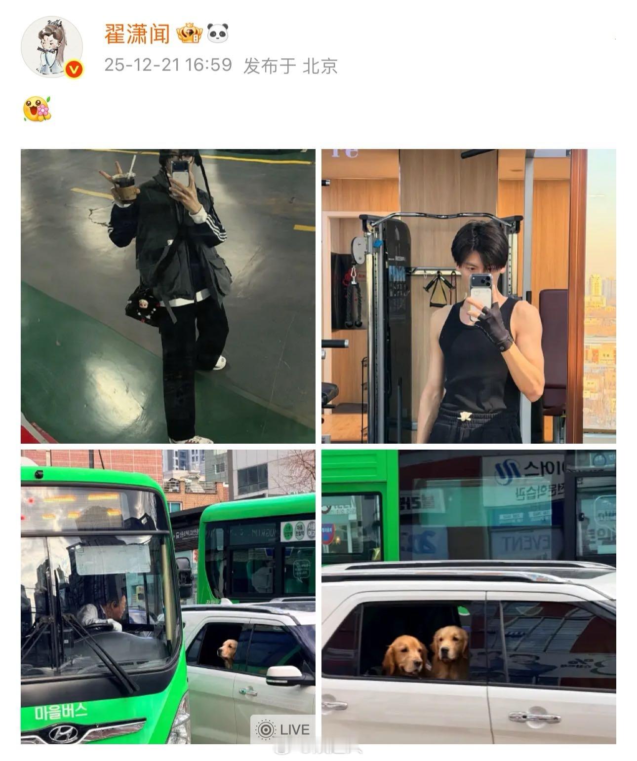 翟潇闻拍的照片火到外网了翟潇闻拍的照片火到外网了翟潇闻你还是太会拍了！他在韩国拍