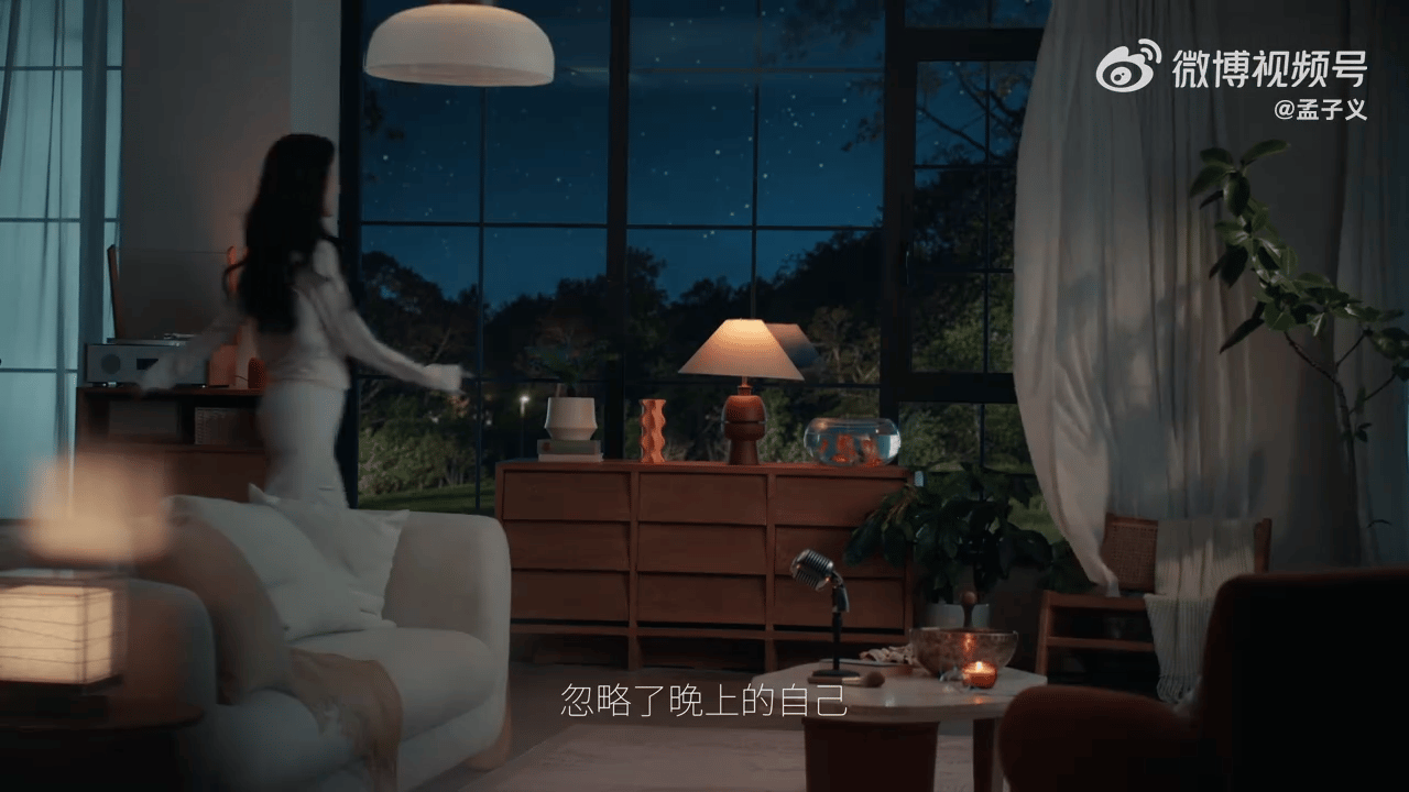 孟子义有棵树全球品牌代言人有棵树孟醒时分有棵树植物染孟姐一句 “原来光一直都在我