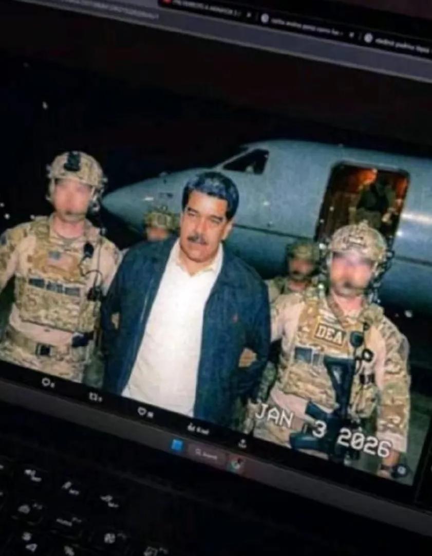 美国出动70多架飞机，仅仅抓走两个人，帝国末日疲态尽显。马杜罗微笑着说“新年好”