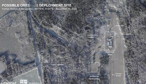 【俄罗斯可能在白俄罗斯东部部署“奥列什尼克”高超音速导弹】路透社报道称，此举可能