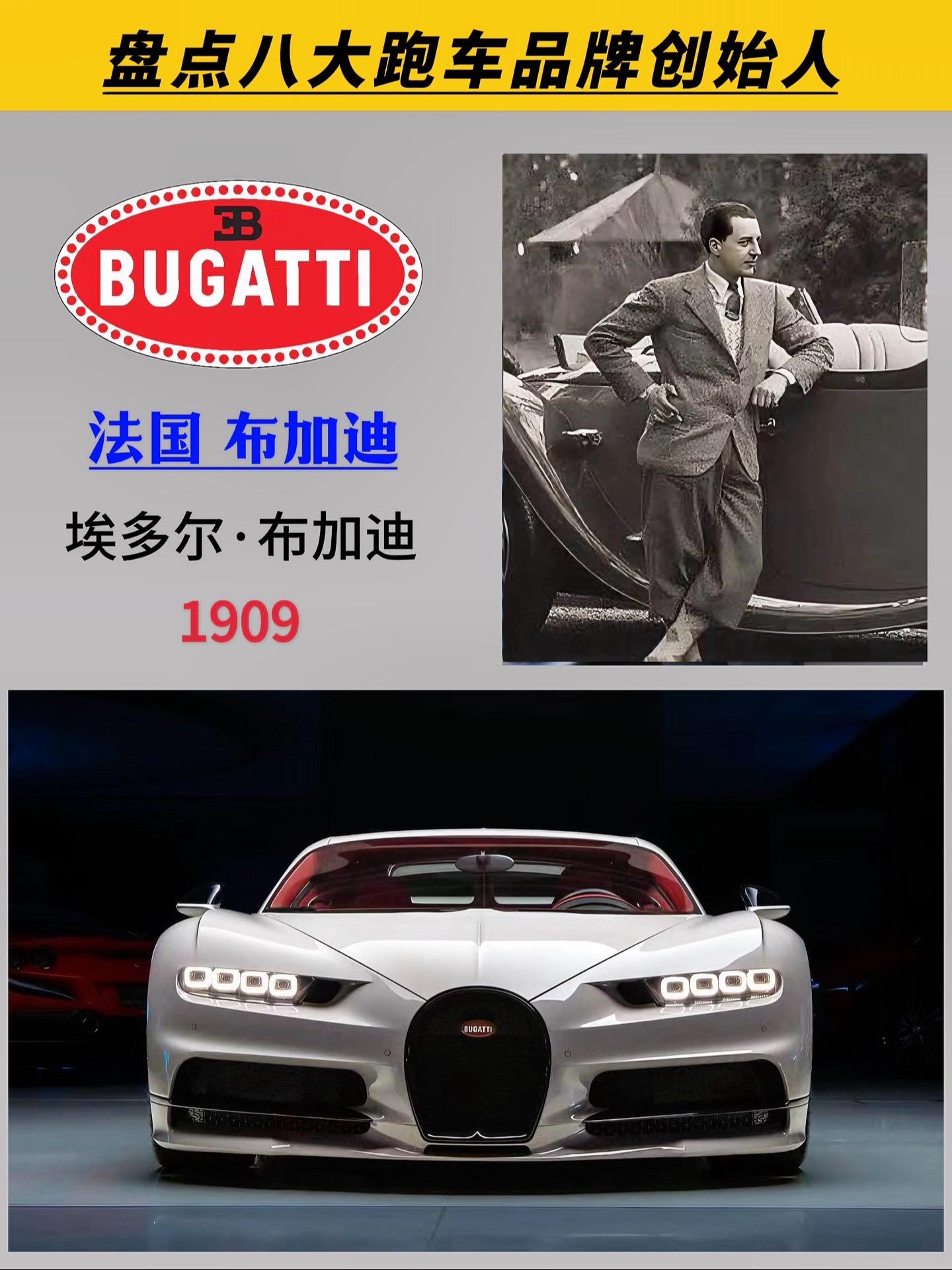 盘点八大跑车品牌创始人，你都认识吗？