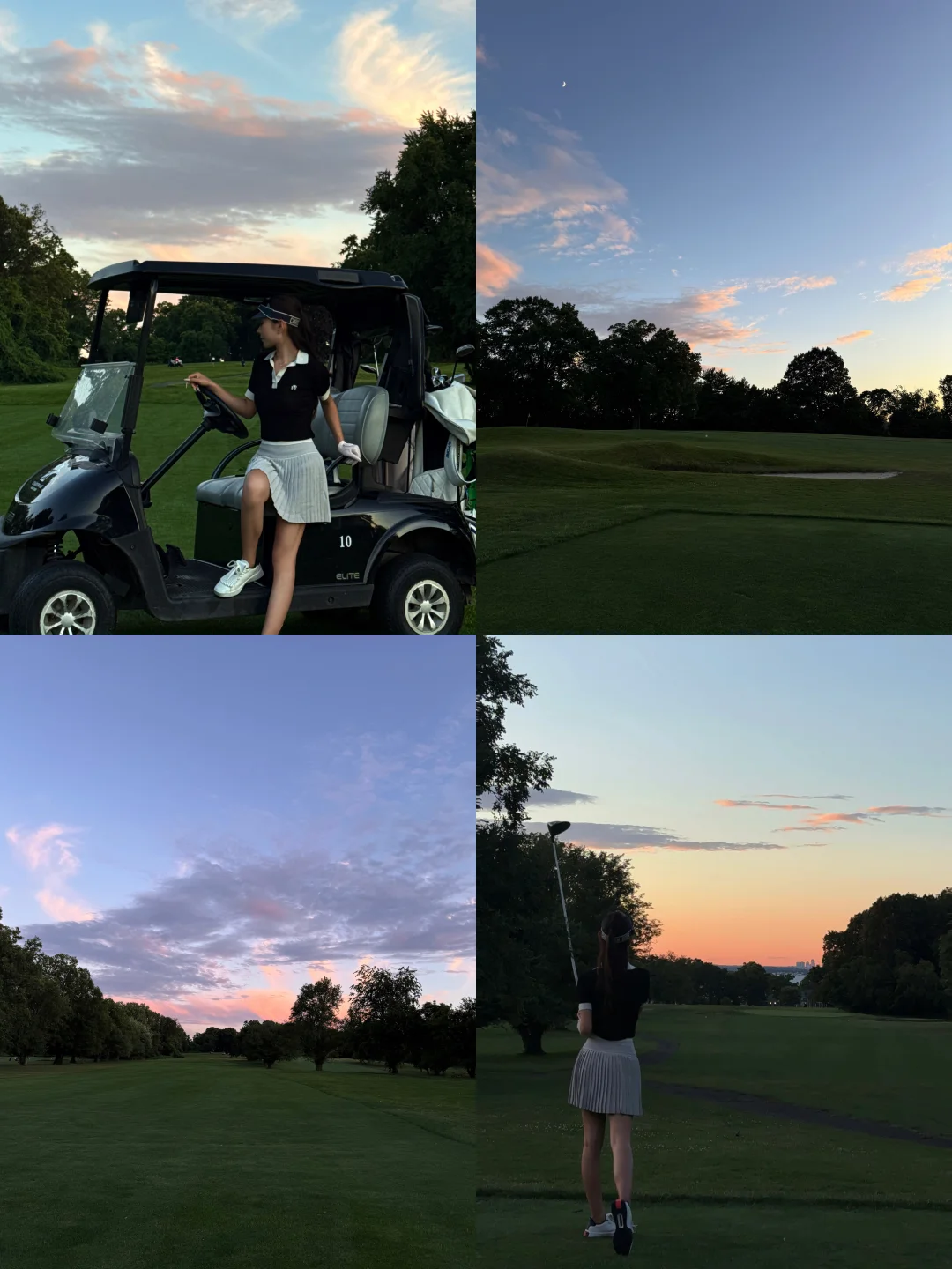 日落时刻 | Twilight golf🌅