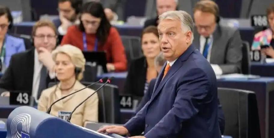 快讯！快讯！。
 
匈牙利总理欧尔班突然宣布了他的最新建议。
 
我赞同把话说开