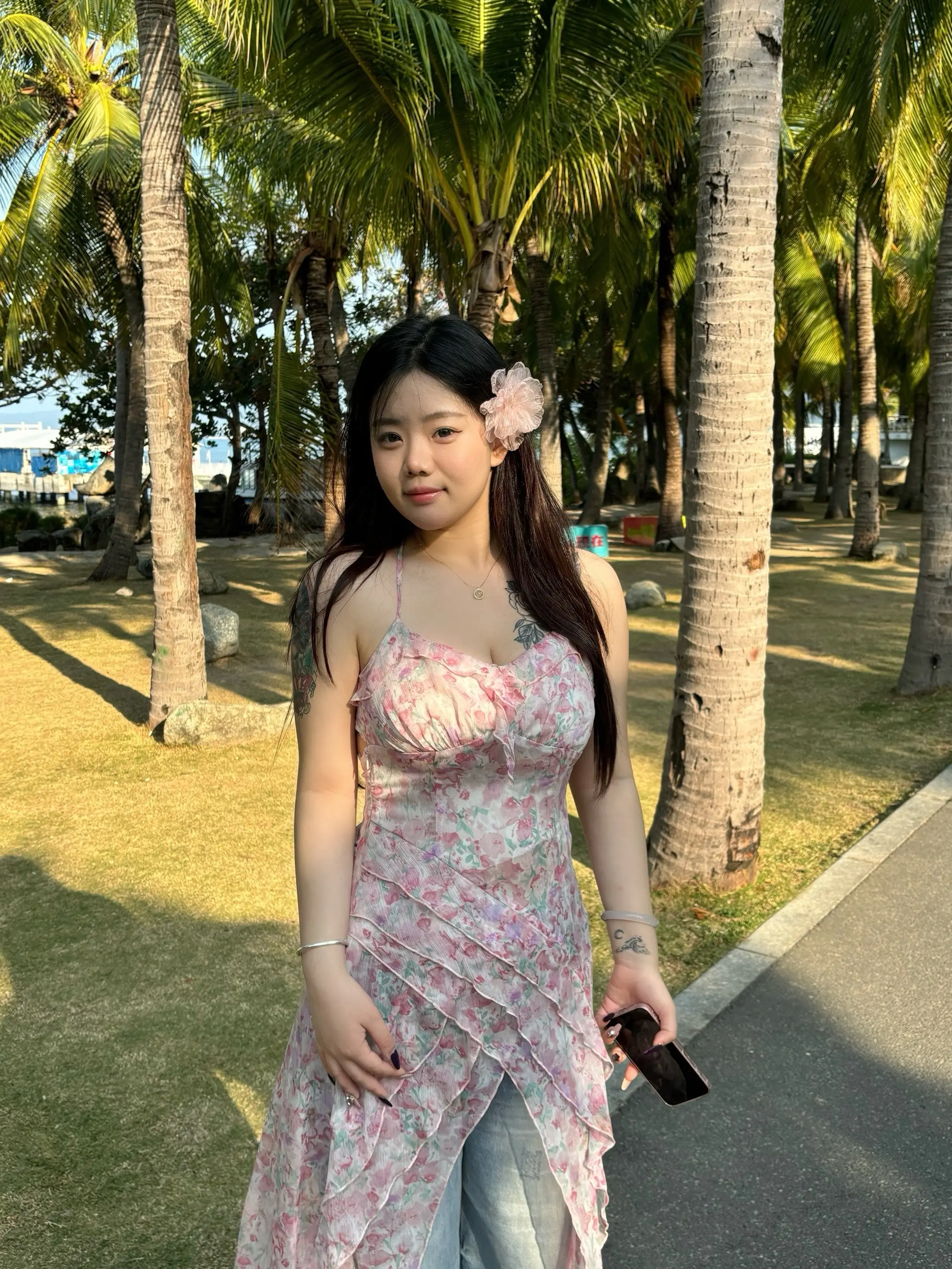 海岛度假 130斤微胖穿搭 三亚穿搭