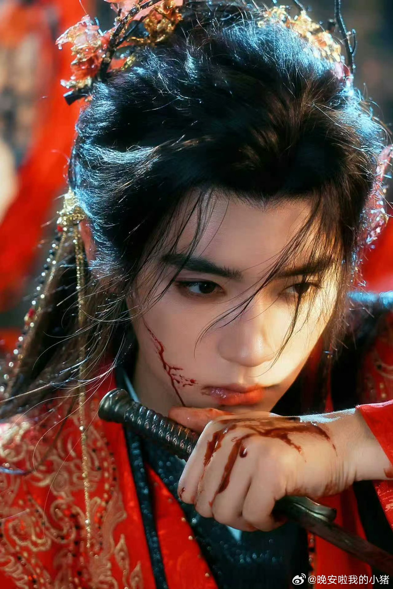 周翊然古风写真，这也太绝了