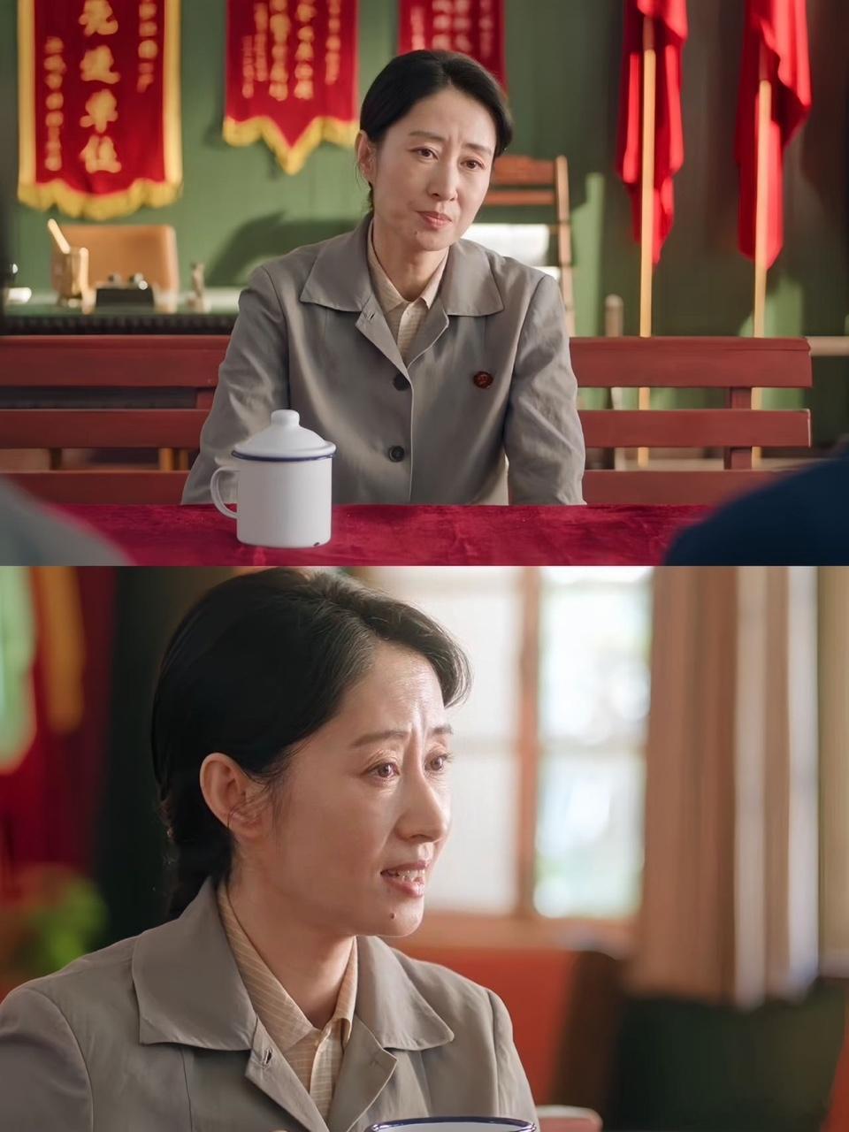 刘敏涛这哪是演的分明是长出来的 刘敏涛在《纯真年代的爱情》里演许红旗，就像给角色