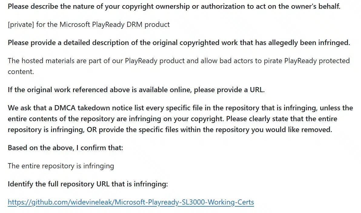 微软 PlayReady DRM 证书泄露，亚马逊 Prime 视频用户账户被封