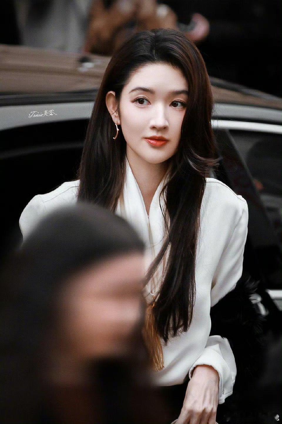 王玉雯扛住了G社镜头 ，这个脸这个状态姐你不拍一部仙侠好可惜