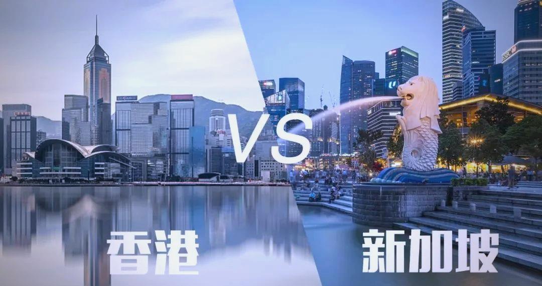 五年前香港与新加坡经济体量几乎持平，差距仅68亿美元。短短五年过去，二者发展曲线