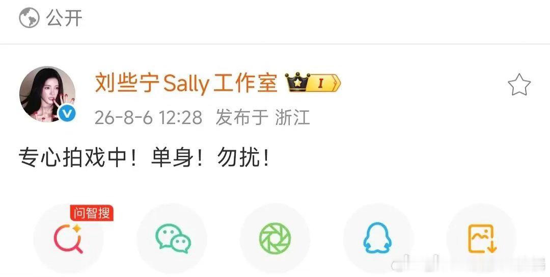 何与 刘些宁 何与和刘些宁方都出了单身声明 