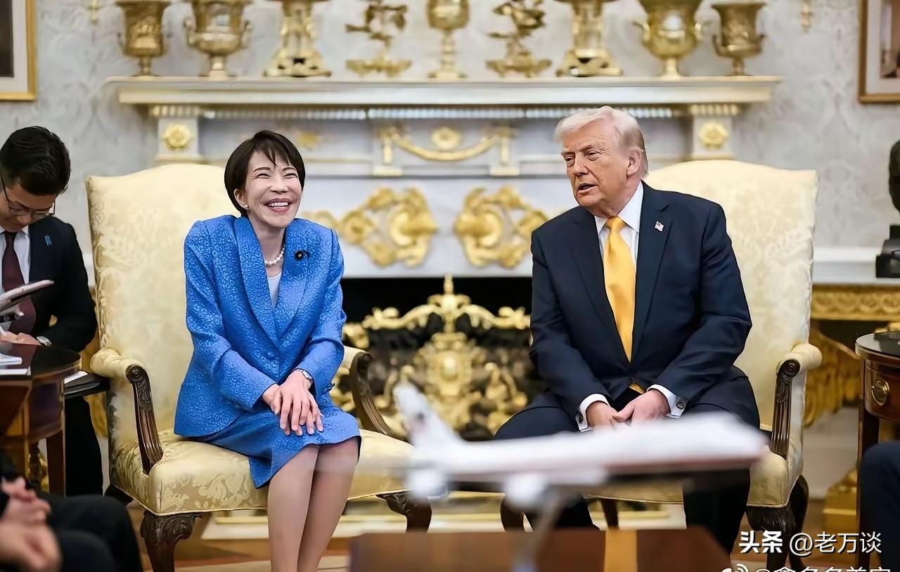 白宫摄影记者镜头中的日本首相高市早苗。日本民众表示很淡定。毕竟美国之行有求于美国