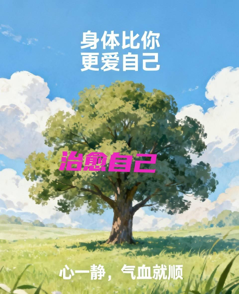 明白这些理，你的康复才会慢慢走上上坡路。
🌲 身体比你更爱自己，它一直在默默修