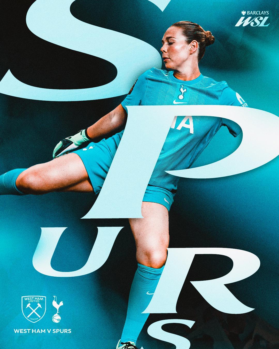 热刺女足比赛日 🙌🆚 西汉姆🏟️ 奇格韦尔建筑体育场🏆 英超女足联赛⏰ 