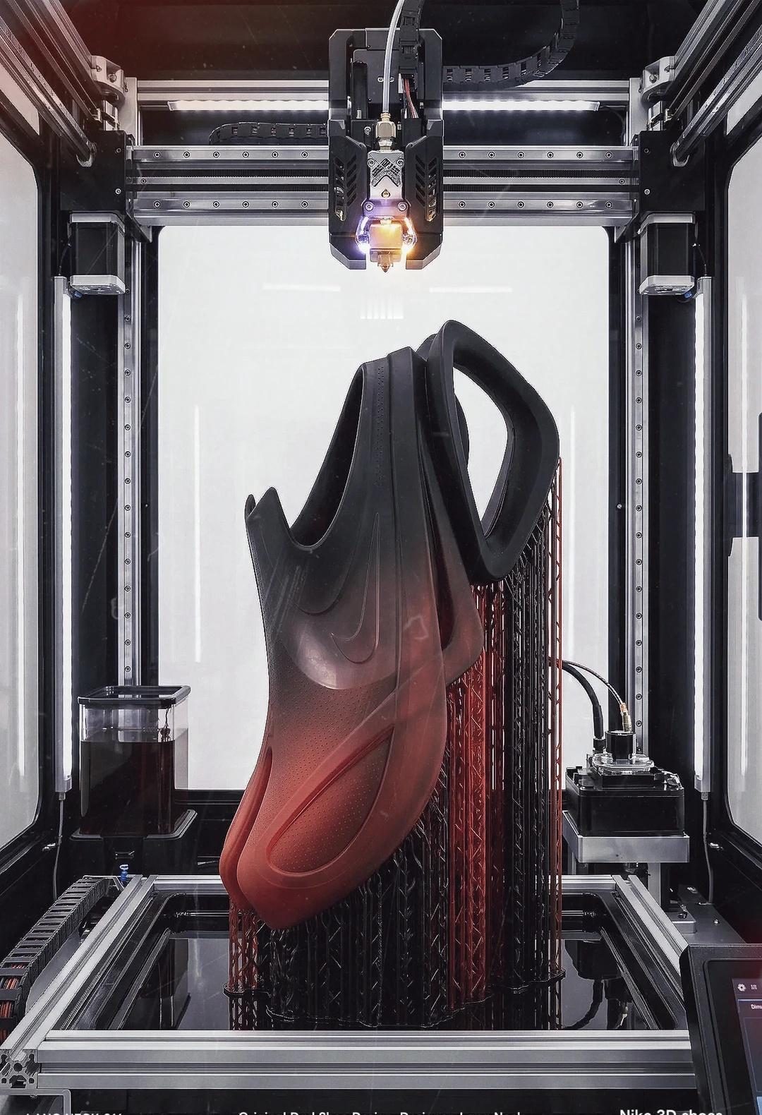 ✅“您好～您的Nike正在打印中”｜分指鞋设计✅
3D造物
3D打印
nike