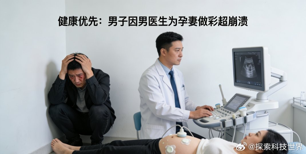 男子得知男医生给孕妻做彩超后崩溃真的有点哭笑不得，今天就跟大家好好唠唠这事，实在