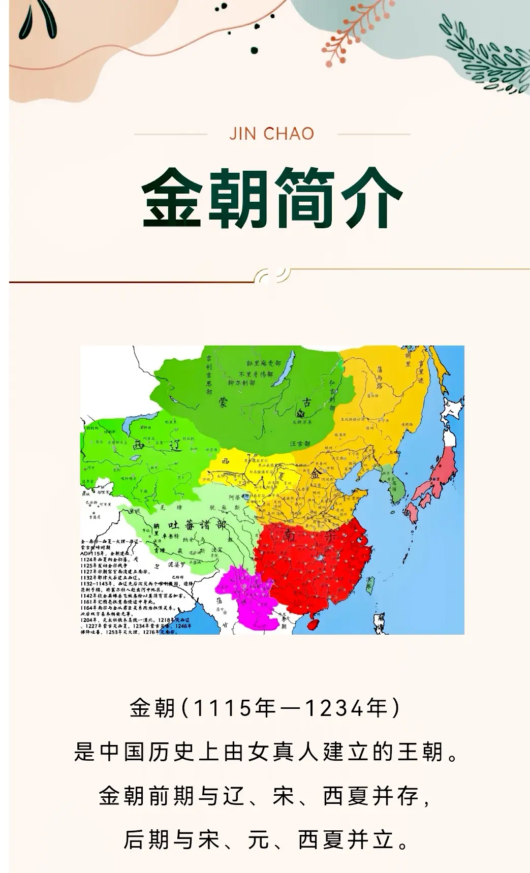 金朝那些事儿