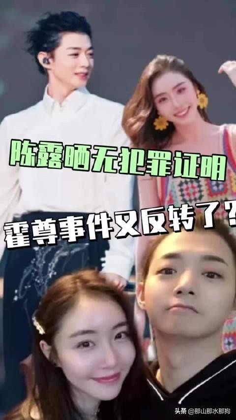 我五年前同情陈露，但现在我一点也不同情她，甚至看不起她了。

陈露和霍尊的所有恩