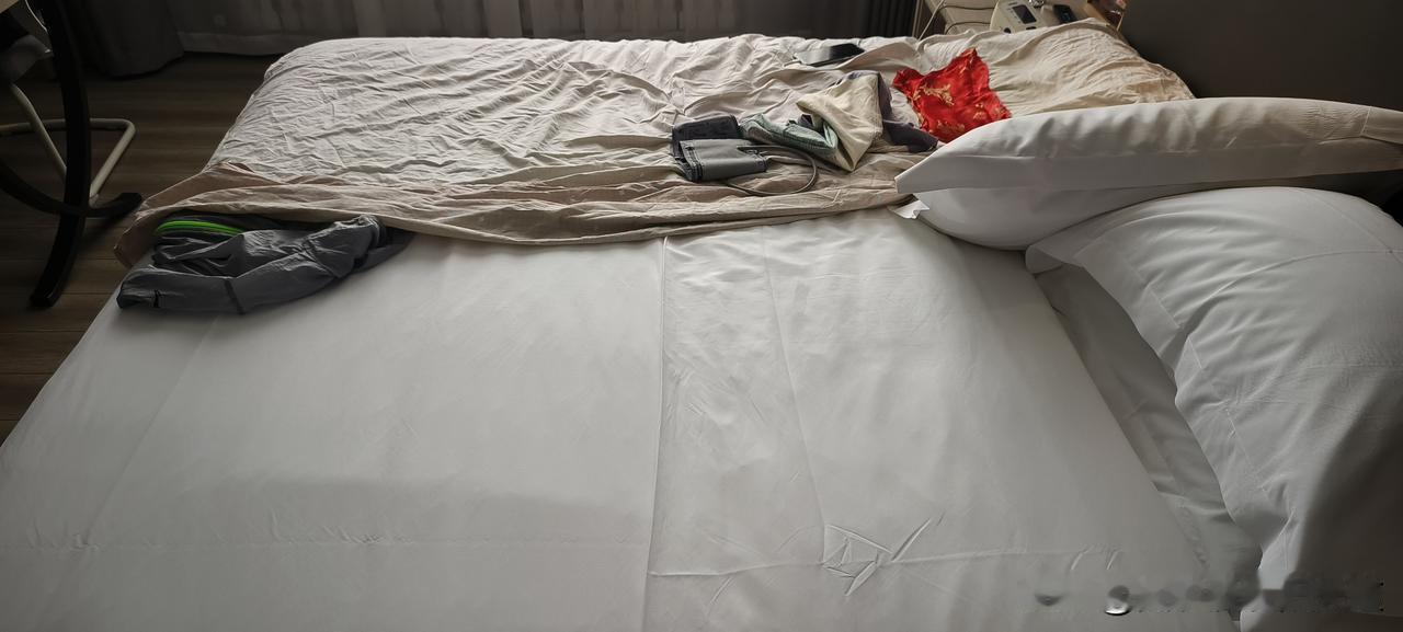 说晚上想和我聊聊，让老汉荣幸能与二级教授入住同一酒店、同一房间……
如图所示，左