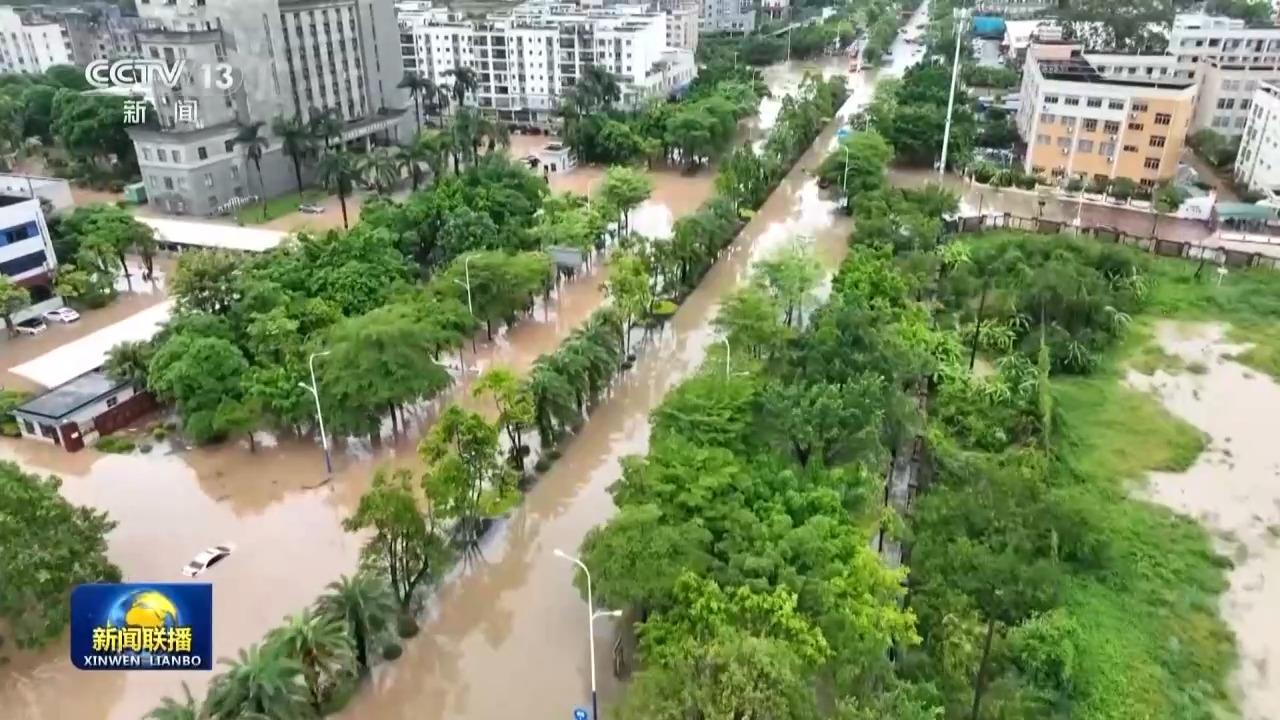 广西兄弟姐妹，咱广东驰援队伍已抵达！
受台风“美莎克”影响，广西钦州、贵港、横州