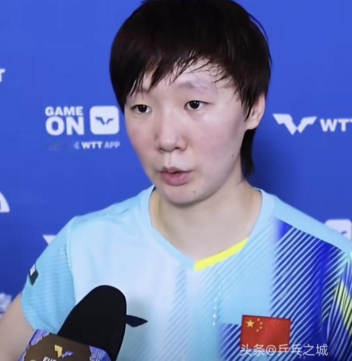 王曼昱｜瑞典大满贯4‑1战胜彭郁涵后接受采访
 
记者：首先恭喜你拿下这场比赛，