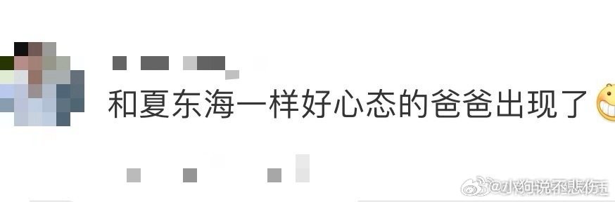 和夏东海一样好心态的爸爸出现了看到这里真的感觉剧情好舒服的哦，真的不要太棒了啊，