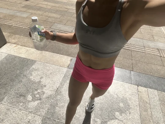 顶不住的高温 又跑完了！