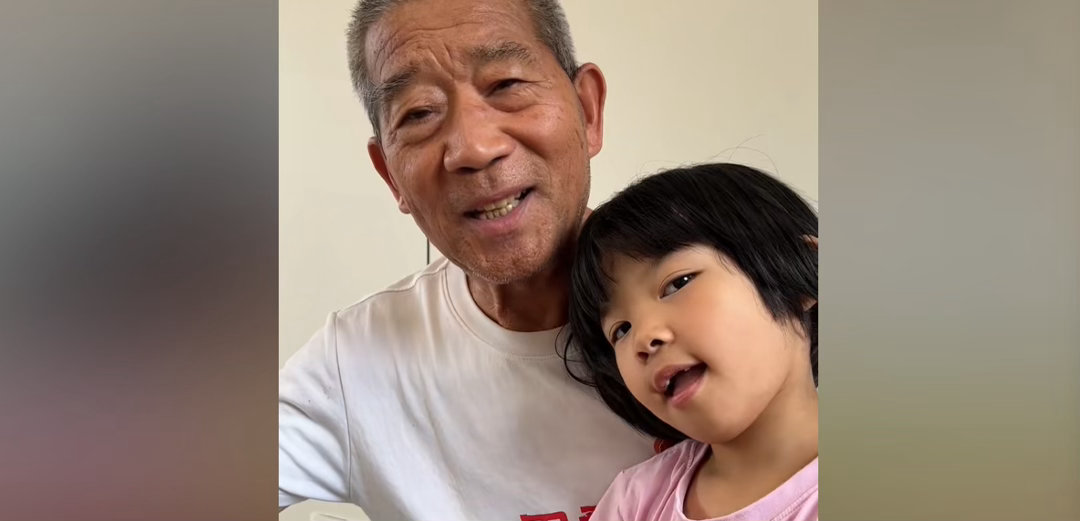 老来得女，确实有点尴尬！但我依然祝福孩子能够健康快乐成长，老人身体健康长寿！75