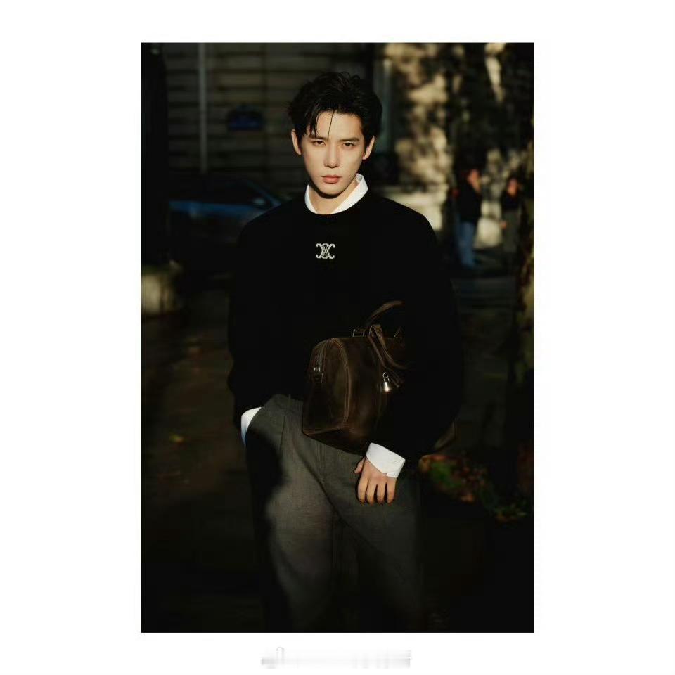 CELINE2025冬季系列男明星推广王安宇 侯明昊  张康乐 ​​​