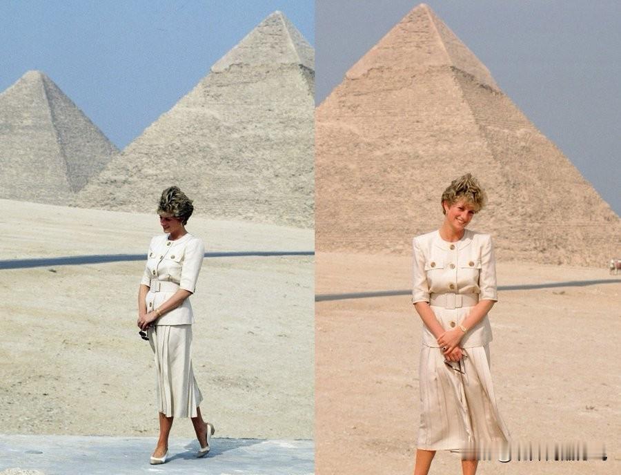 双语轶事-戴安娜金字塔拍照

Diana refused to stand in
