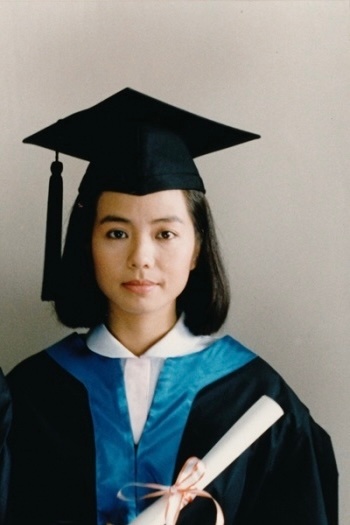 1987年，《流金岁月》中的张曼玉与钟楚红。 