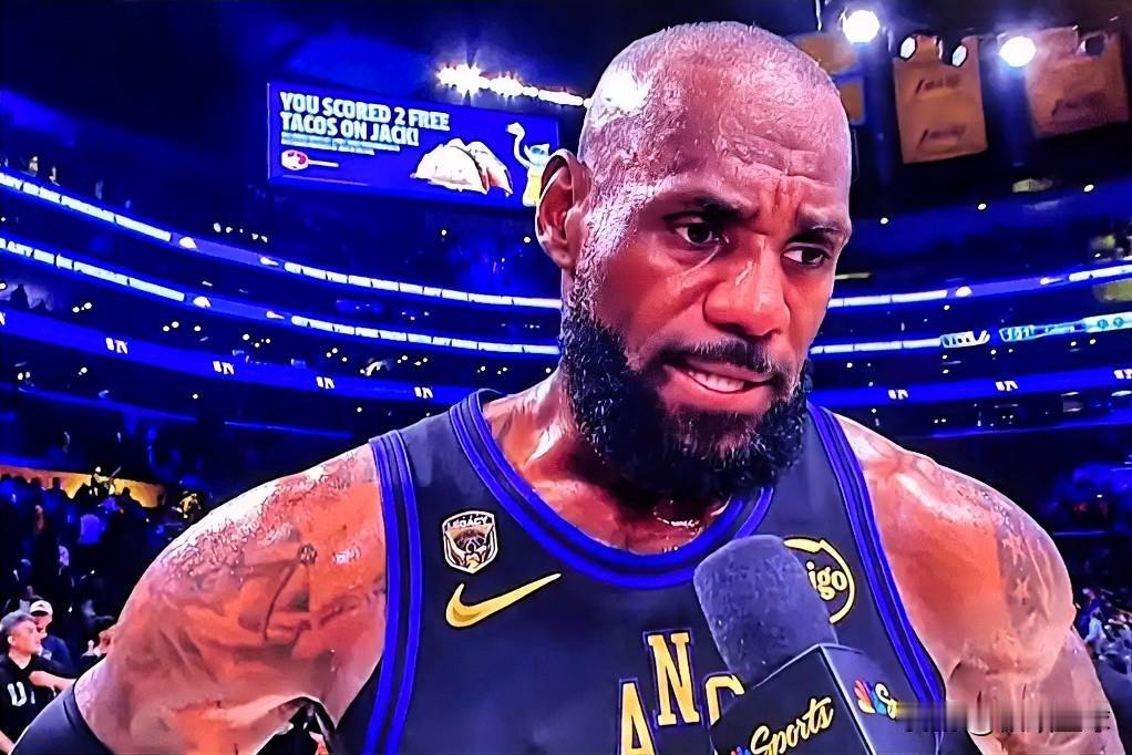 湖人G2赢球后，主将詹姆斯说出了心里话：我太幸运了，还能在这个年纪继续打我热爱的