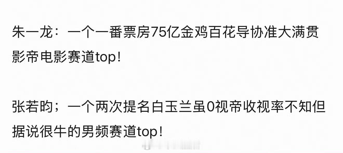 张若昀和朱一龙是现在85生的排面吧，一个剧圈，一个影圈，双top级的存在。 