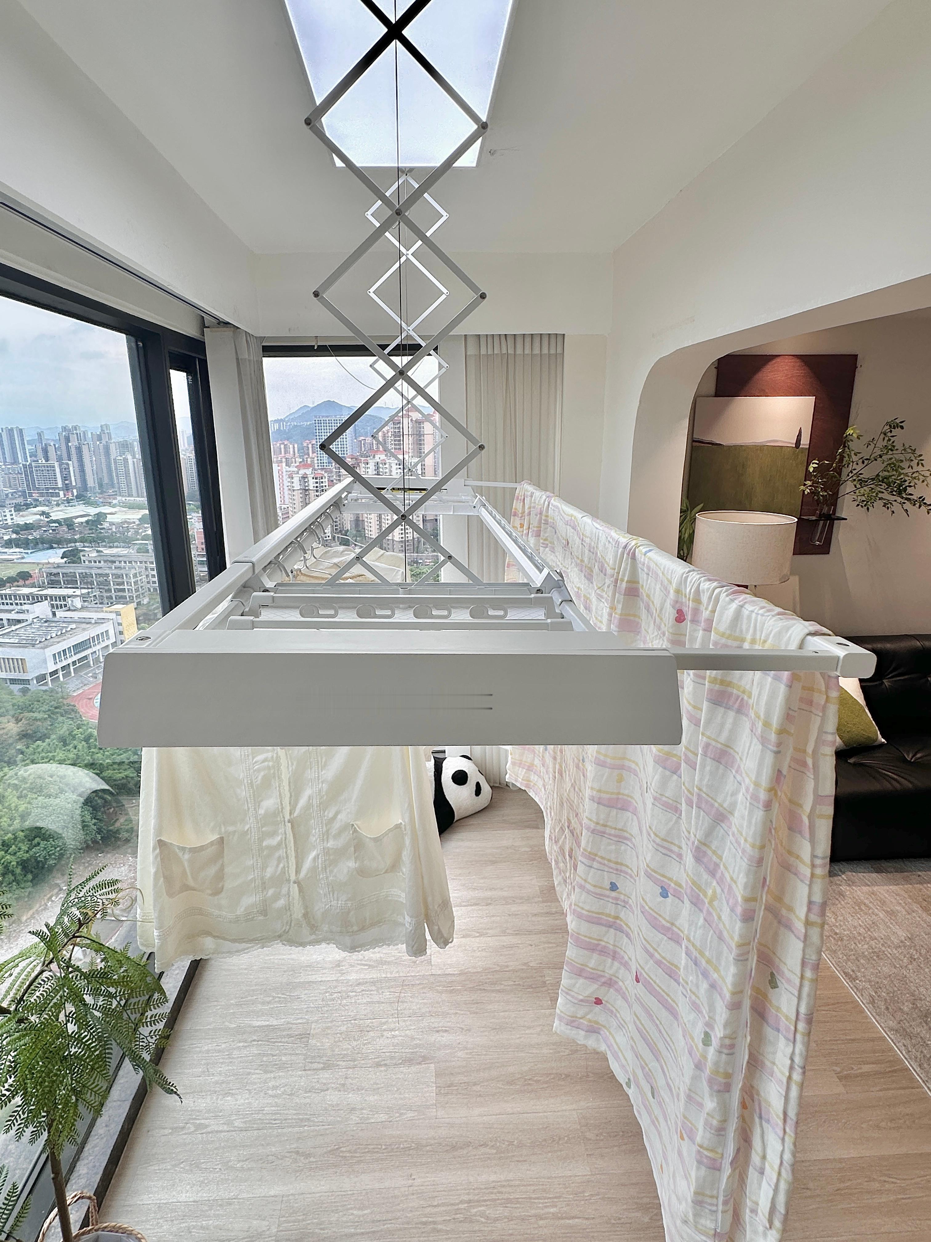 全家晾晒自在从容🏡好太太日光舱P60系列 [毛巾助力]六大分区晾晒，衣物各归其