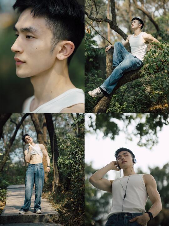 佛山拍照📷夏天就要拍一组少年感男生写真