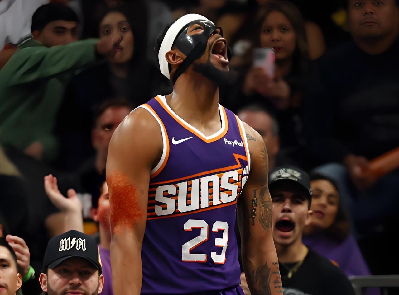 湖人肠子都悔青了吧，古德温替补得到16分10篮板5抢断，成太阳队史35年第一人。