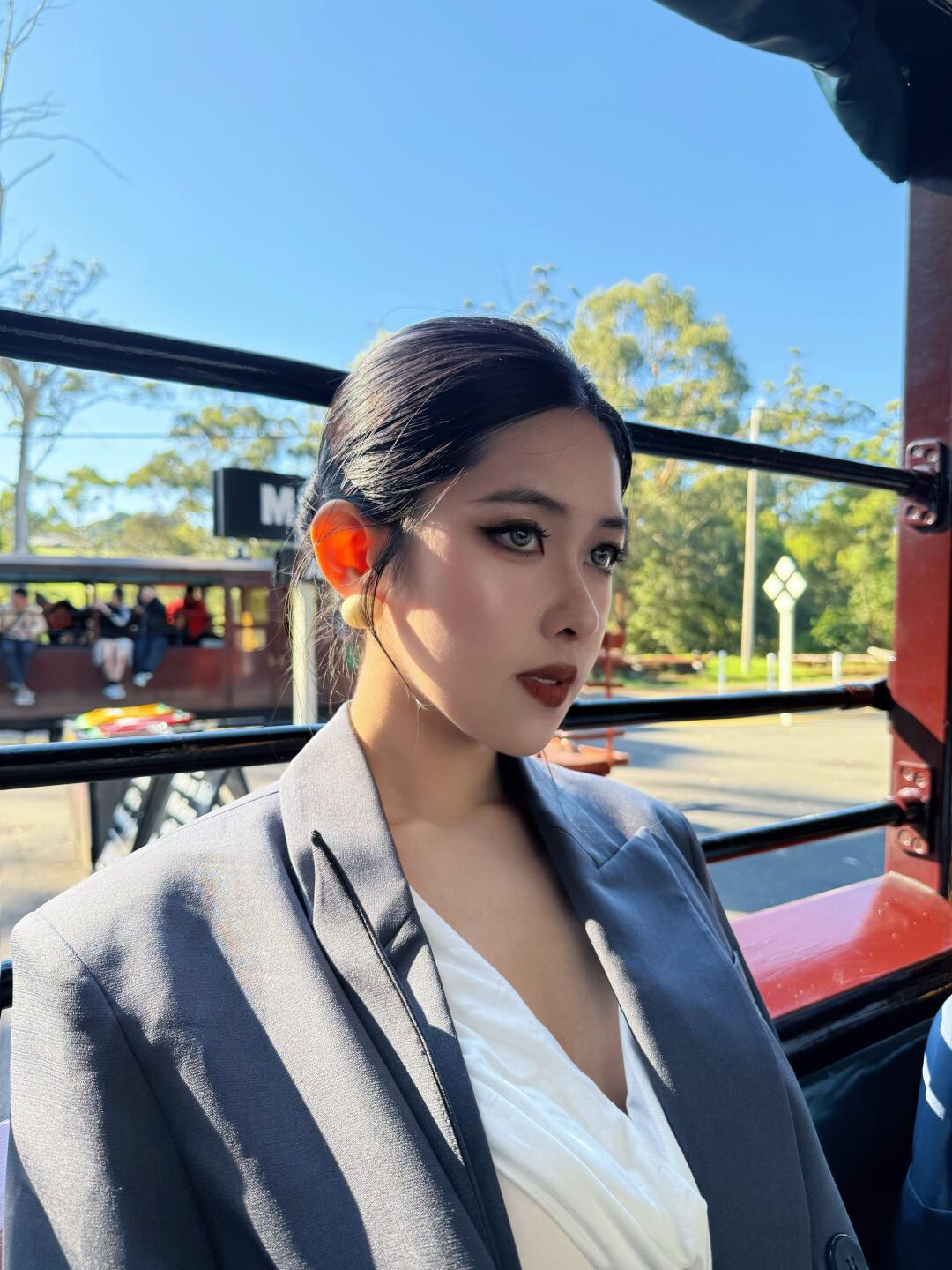🚂墨尔本蒸汽小火车 坐上了