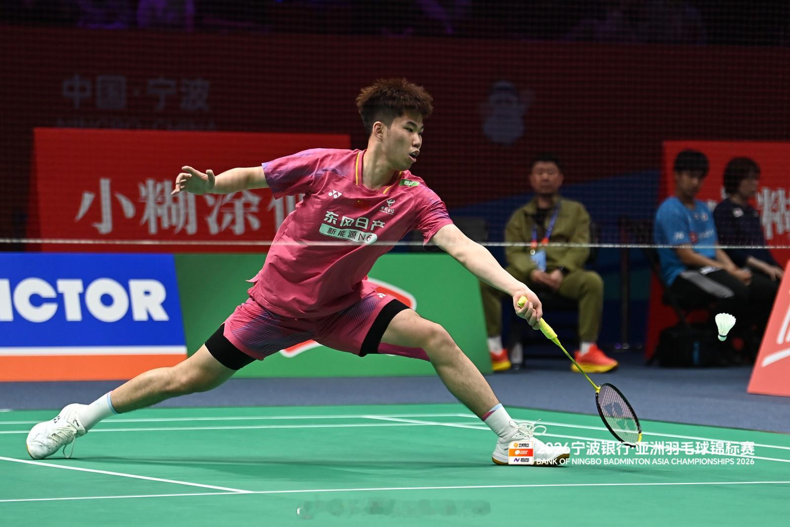 【赛后采访🎤】翁泓阳：第一场球还没找到很好感觉，汤姆斯杯全力以赴Q：今天的上场