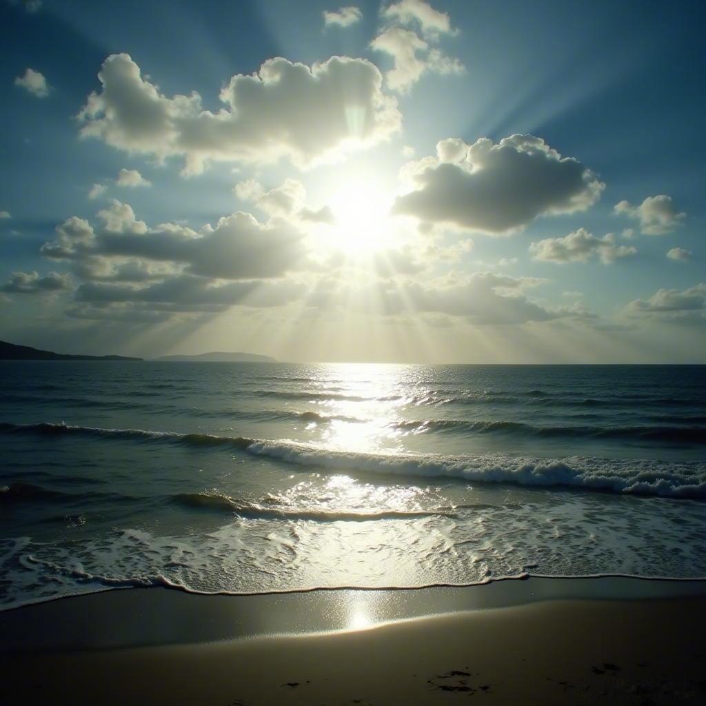 阳光洒在海面，波光粼粼，梦想与现实交汇的地方，心灵得到了治愈。🌊💖  治愈 