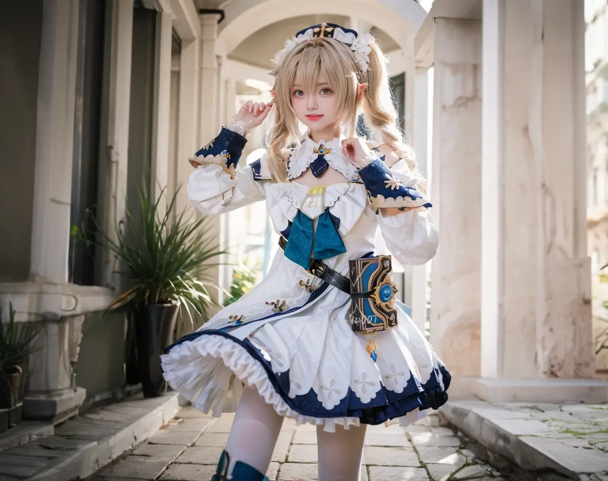 原神 芭芭拉。特地选的这首歌~魔性吧~上头吧~