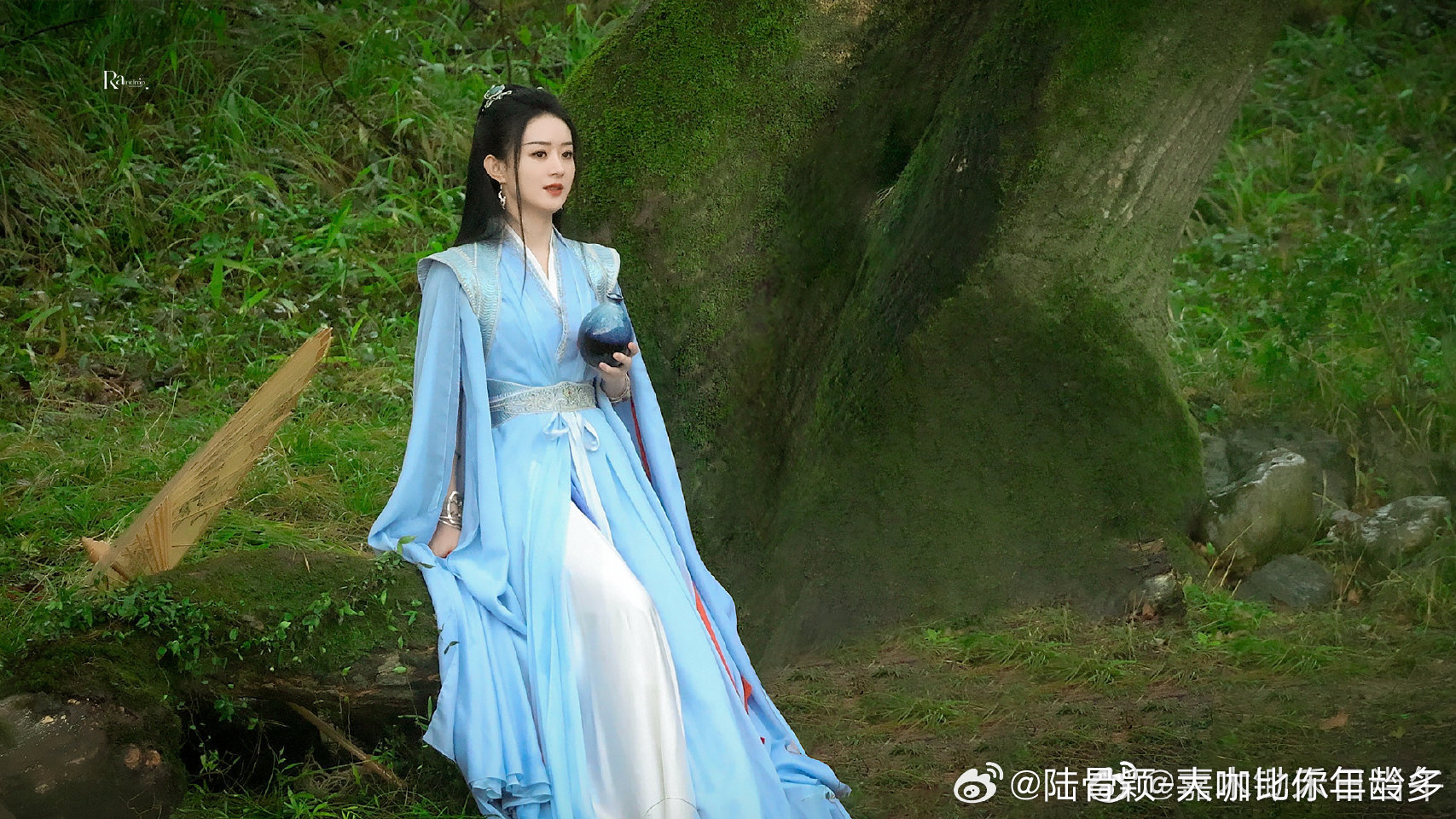 赵丽颖与凤行 zly赵丽颖沈璃 海浪是大海献给黄昏的温柔，遇见你是世界献给我的温