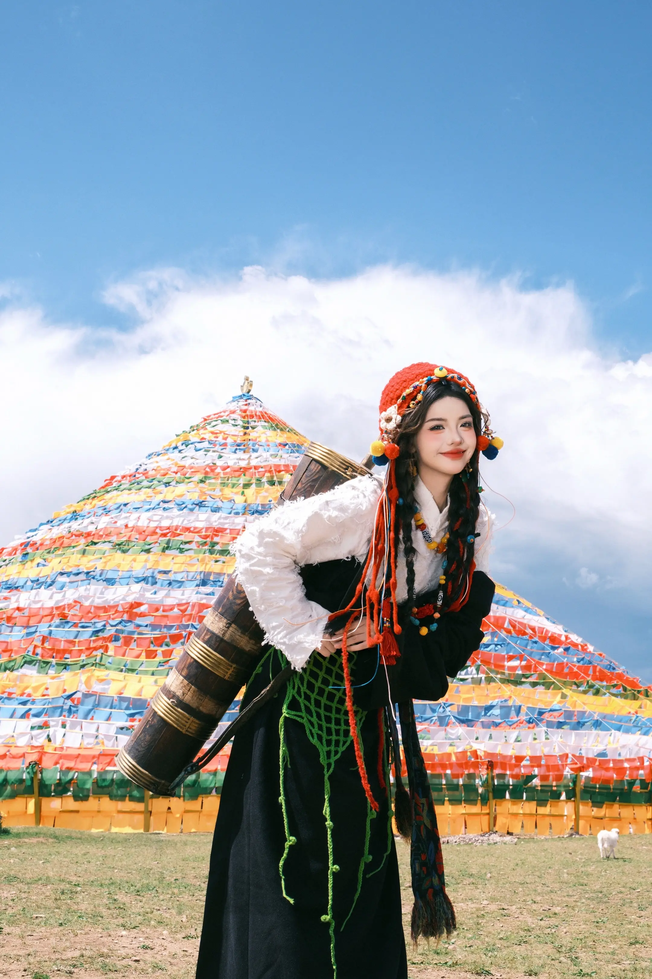 你笑面花 真想与你情定香格里拉！